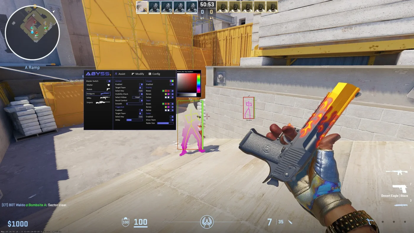 CS2 Wallhacks